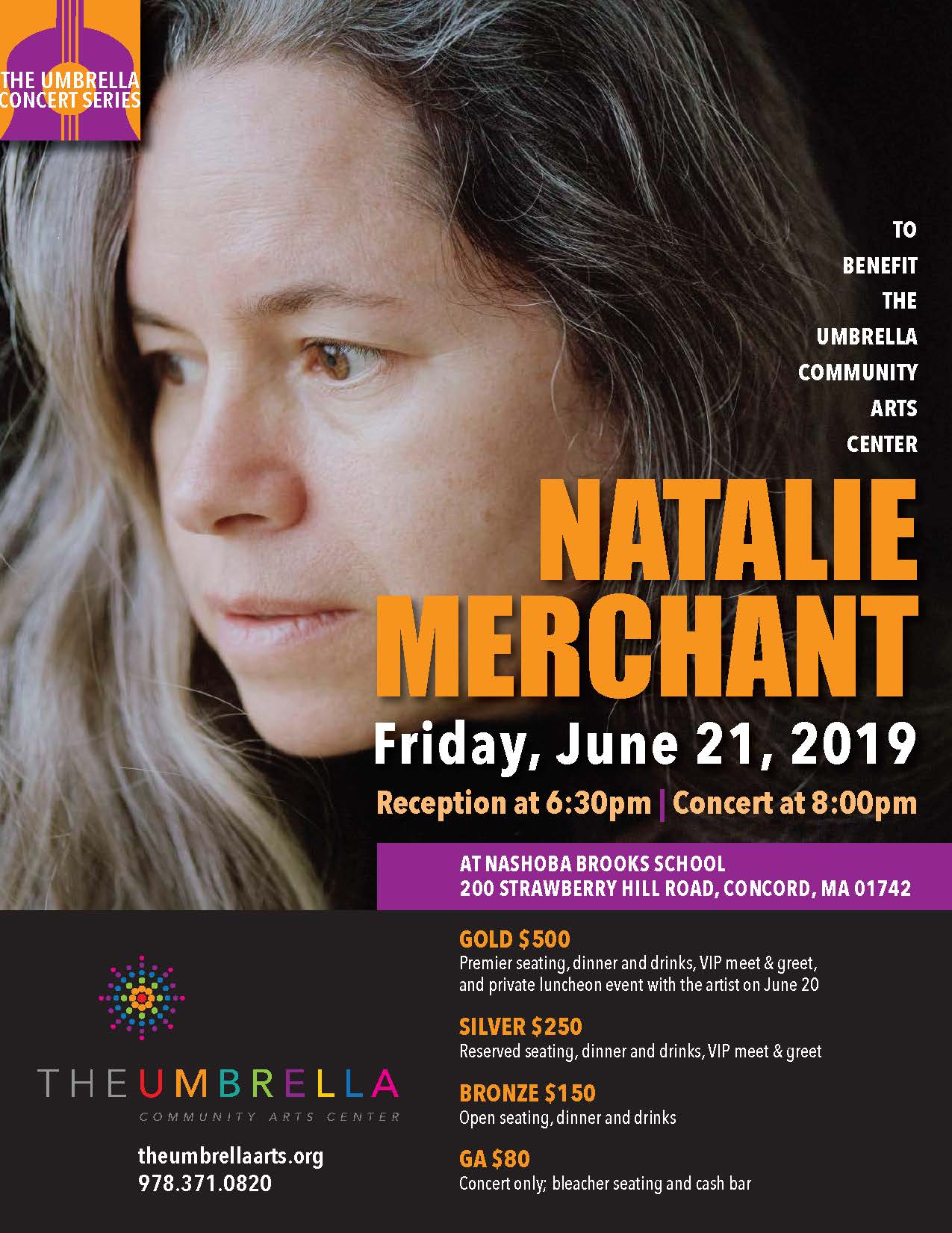 Natalie Merchant Concert at The Umbrella