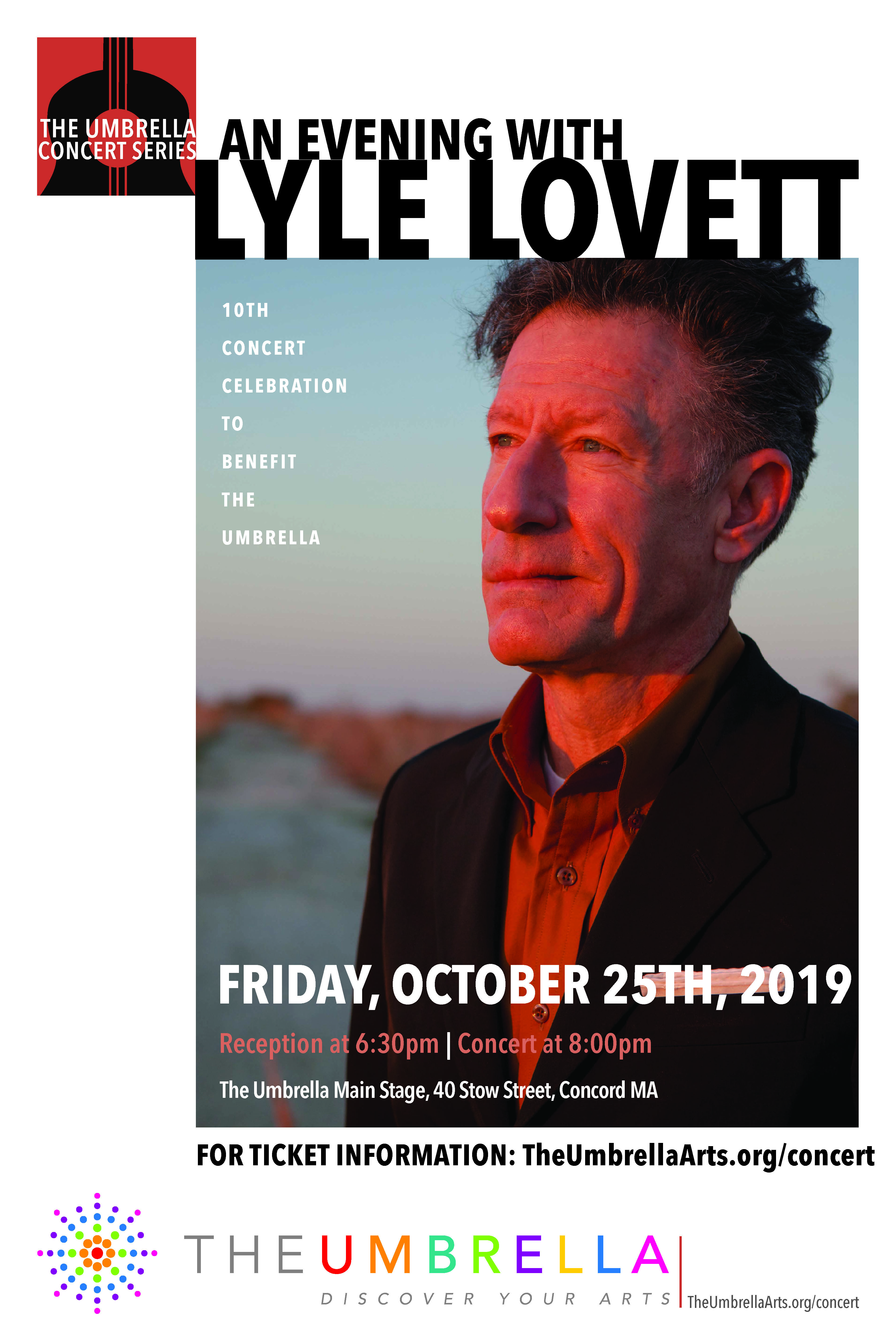 Lyle Lovett 10th Umbrella Concert Celebration