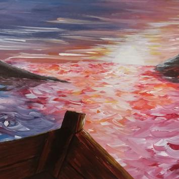 Boat Sunset Boat Sunset