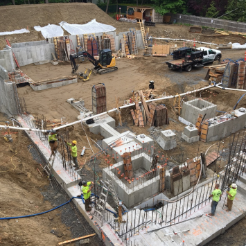 Construction Update May 2018 Construction site