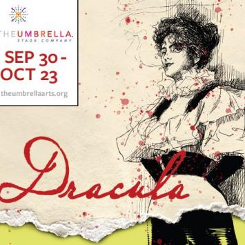 Show graphic for play, Dracula, A feminist revenge fantasy, really. 