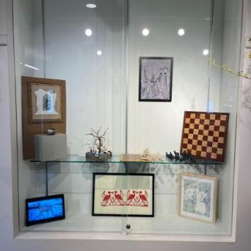 Earth Month Exhibition 2022 Photo - Art in Display case