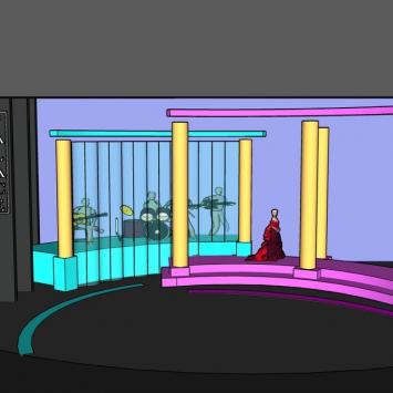 Scenic Design Concepts for Head Over Heels