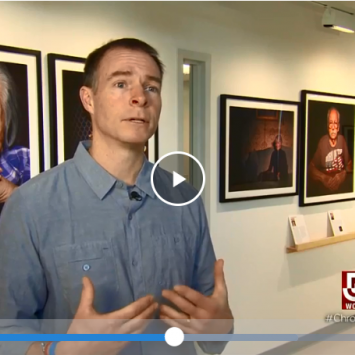 Joe Wallace Discusses Portraits of Dementia Exhibit in WCVB Interview