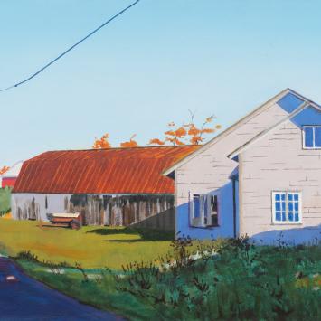 Along Town Highway by Louise Arnold