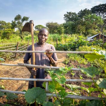 Photo of farmer by Sarah Fretwell/ZEKE magazine