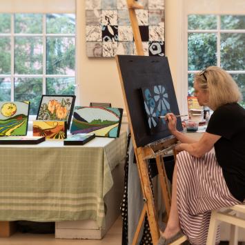 Open Studios Scene by Marian Stanton Open Studios Scene by Marian Stanton